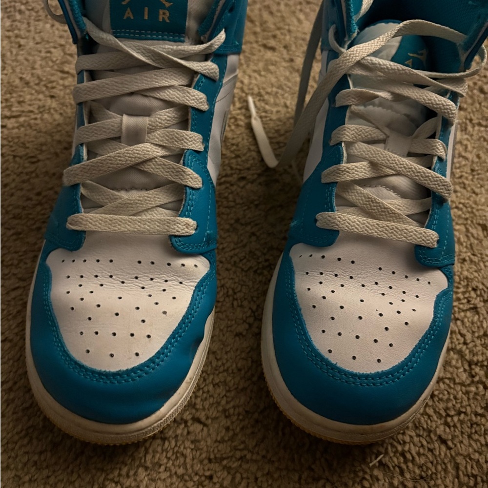 Jordan Kids Shoes in Blue and White